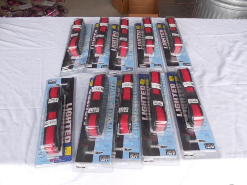 lot 81 image: Lighted Waistbands for night activi...
