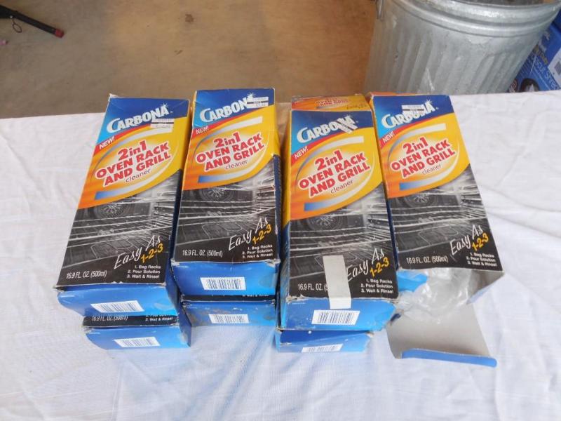 lot 90 image: Carbona oven and grill cleaner,&nbs...