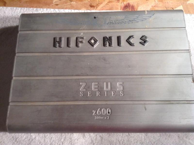 lot 93 image: Hifonics,&nbspModel Zeus z600 car ...