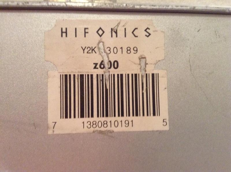 Hifonics, Model Zeus z600 car  for Sale in Mound, MN