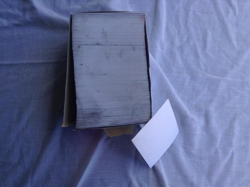 lot 99 image: Polar White panel cards, count  50...