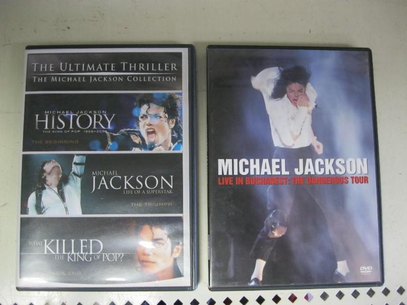 lot 105 image: Michael Jackson DVD Lot...