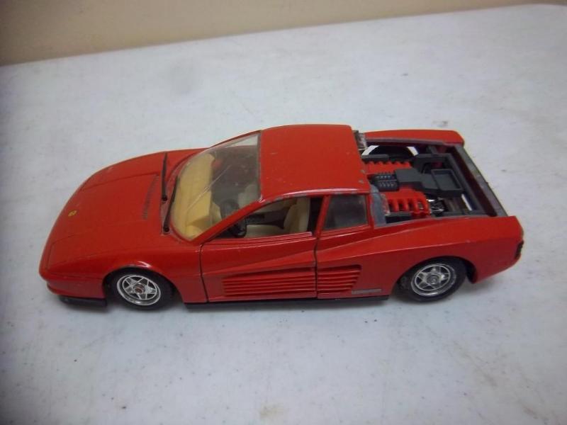lot 108 image: Beat Up Die Cast Ferrari Burago&nbs...