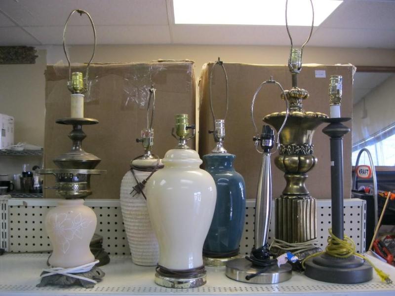 lot 138 image: Large Lot Of Lamps...