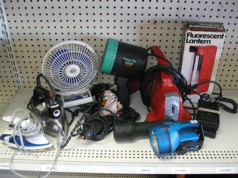 lot 150 image: lot Of Random Electric Items...