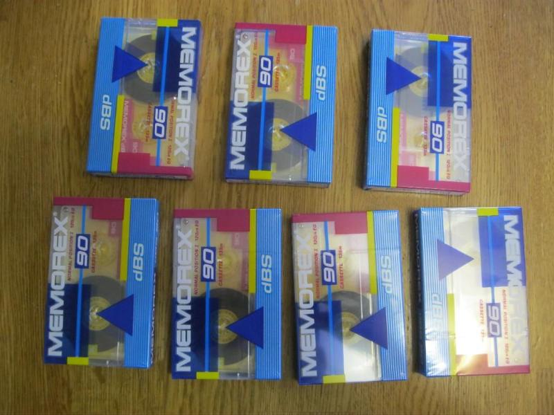 lot 165 image: Lot Of New Blank Tapes...