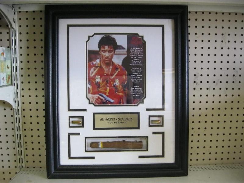 lot 17 image: Scarface&nbspPicture With Bullets ...