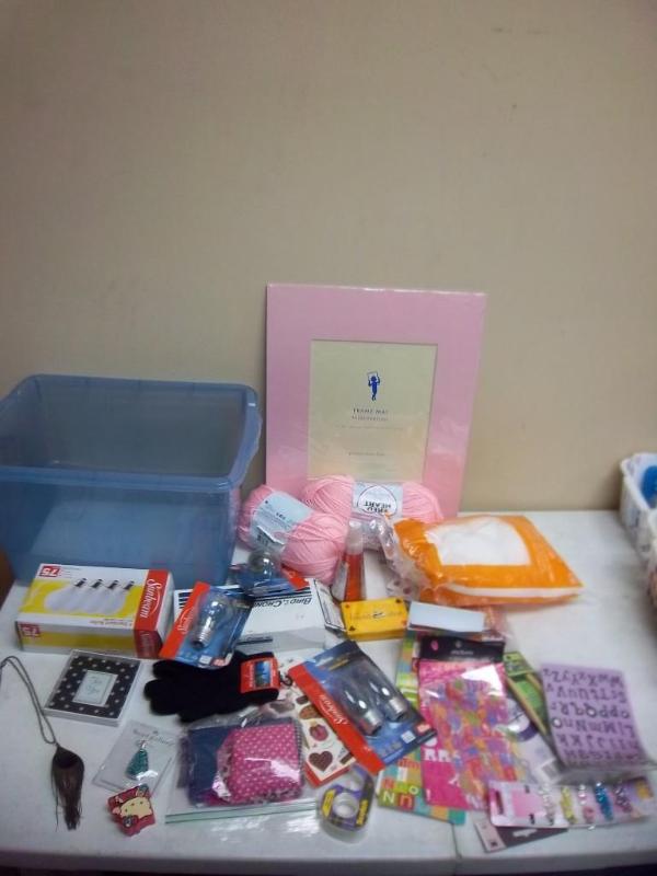 lot 171 image: Lot Of Paper, Stickers Craft Stuff...