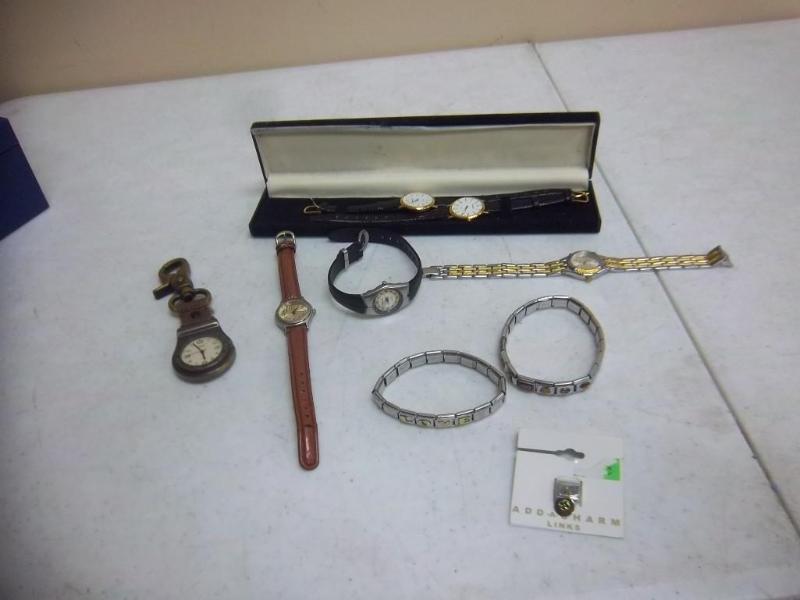 lot 28 image: Jewelry Watch Lot Charm Bracelet...