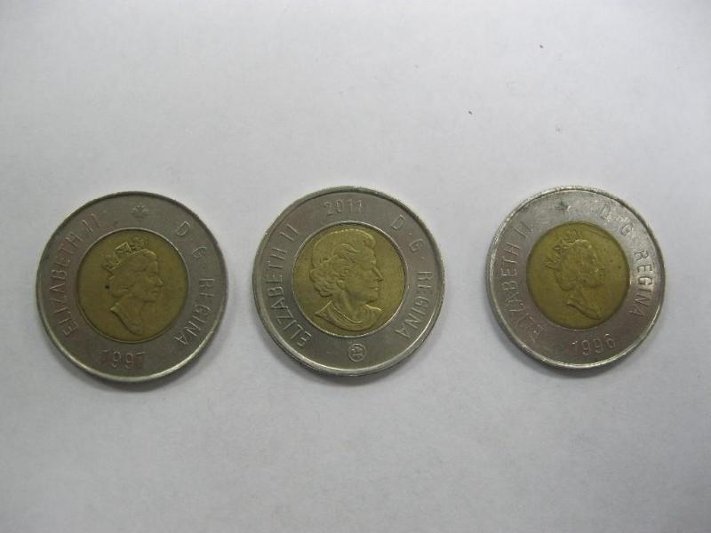 lot 31 image: Lot Of Canadian 2 Dollar Coins...