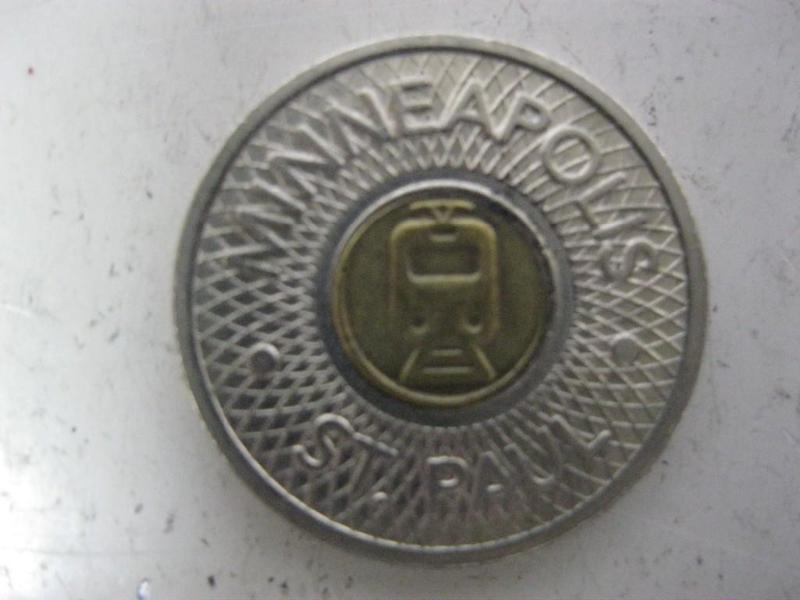 lot 42 image: MinneapolisSt Paul Railcar Token&n...