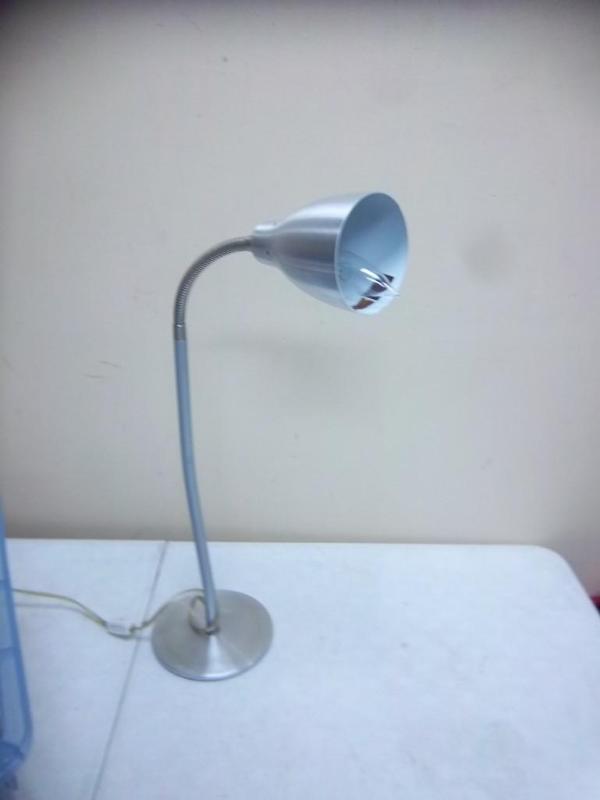 lot 98 image: Desk Lamp Bulb Is Area Is A Bit Loo...