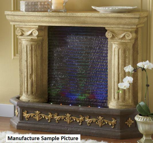 Pillar Style Water Fountain Console...