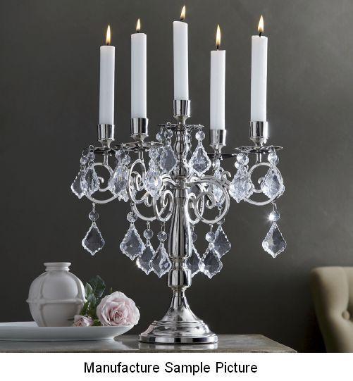 Windsor Candelabra - Silvertone can...