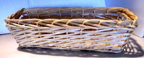Wicker Basket - 21&quot w x 9.5&qu...
