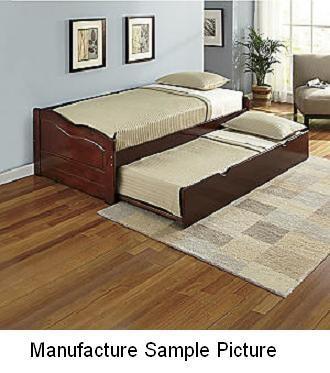 Walnut Finish Daybed -&nbspUpper b...