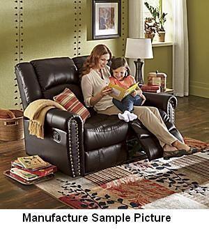 NEW Nailhead Recliner Loveseat -&nb...