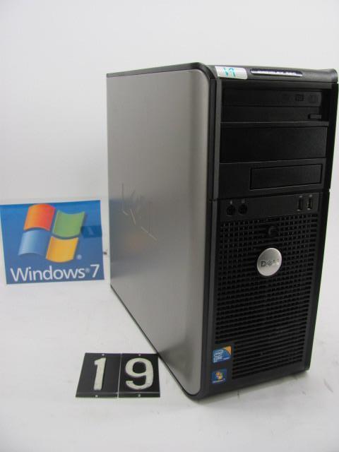 lot 19 image: Dell Optiplex 380 desktop computer....