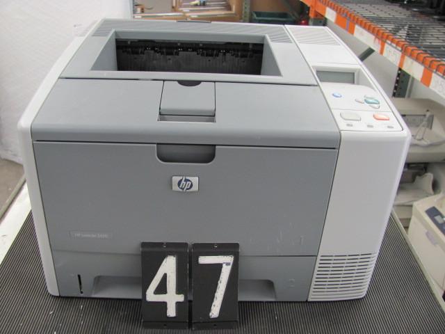 lot 47 image: HP laserjet 2420 printer. This unit...