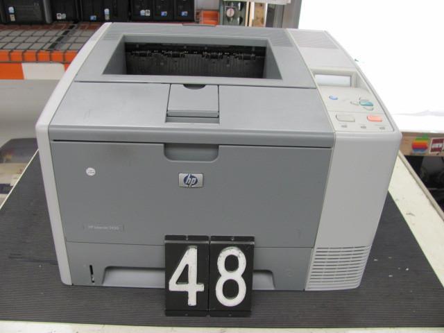 lot 48 image: HP laserjet 2420 printer. This unit...