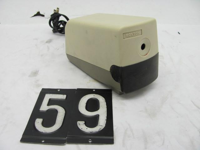 lot 59 image: Boston 19 electric pencil sharpener...
