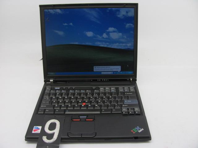 lot 9 image: Lenovo thinkpad T41 laptop computer...