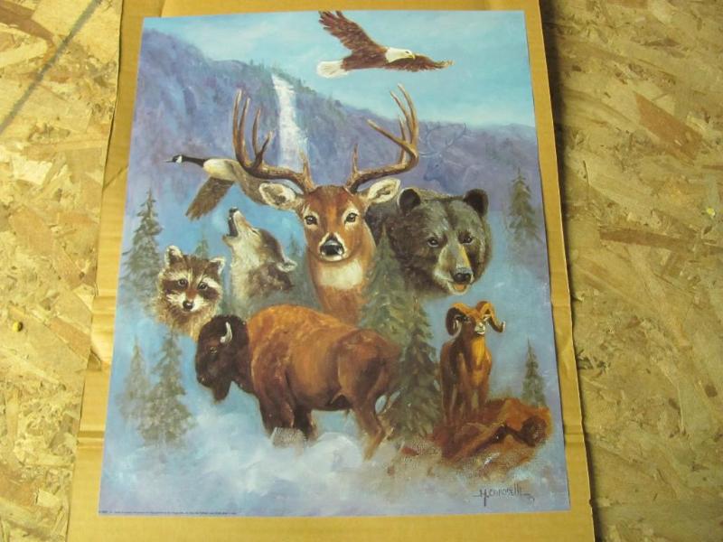 NEW Wildlife Print featuring assort...