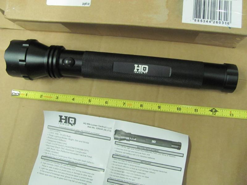 NEW (in box) HQ ISSUE HQ 800-Lumen ...