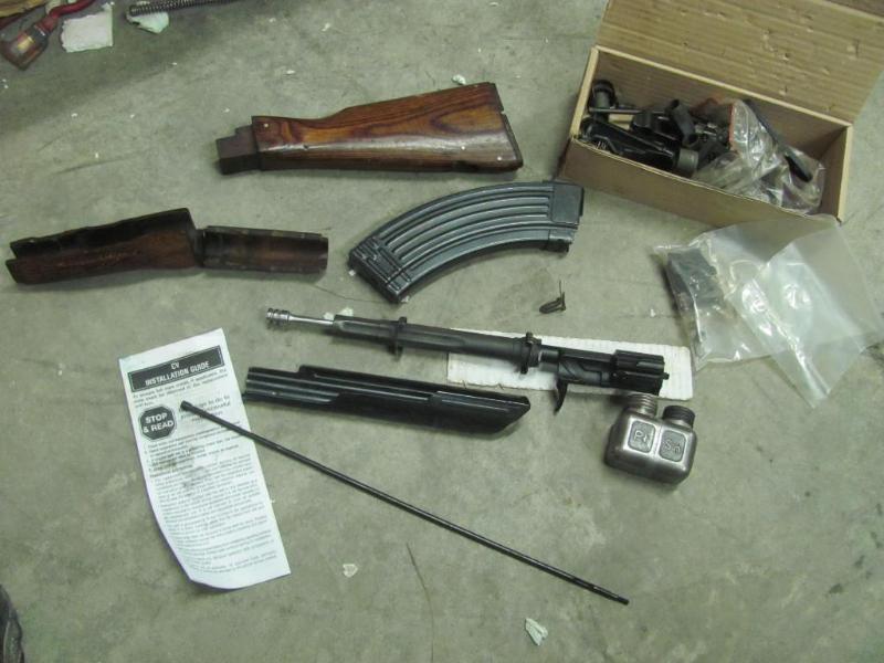 NO RESERVE This POLISH AKM PARTS ...
