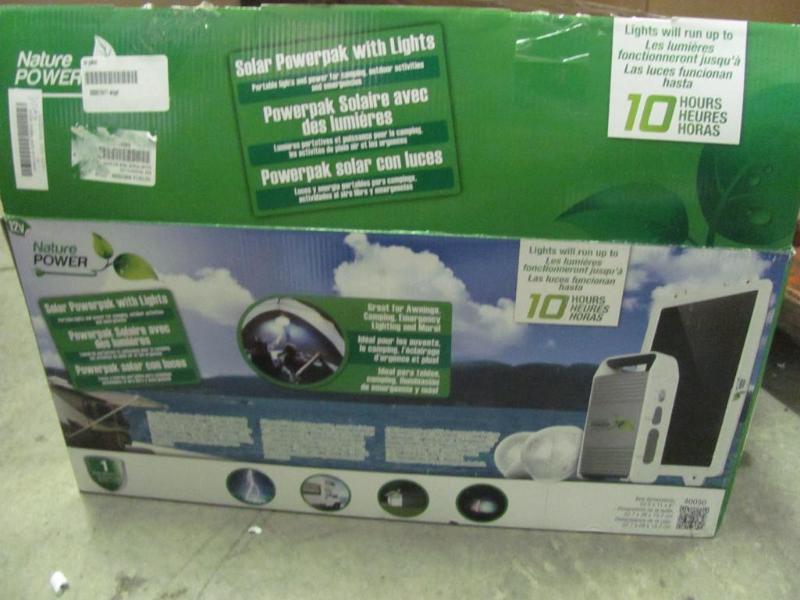 This NEW (in original box) Solar Po...