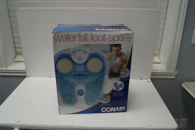 lot 3 image: Con air waterfall foot spa ...
