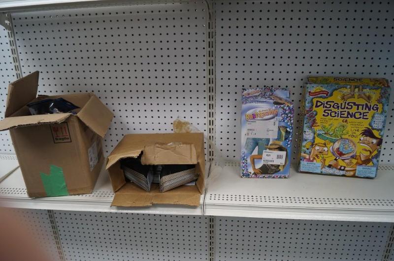 lot 37 image: a box of rubber chair leg tips a fr...