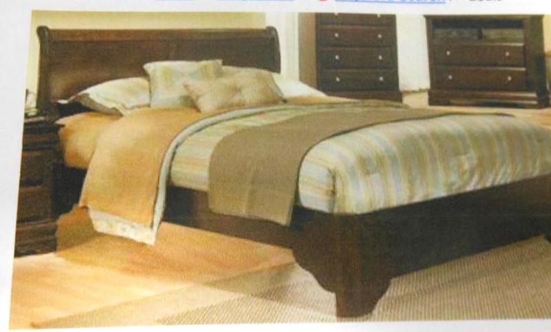 LOUISE PHILIPPE STYLE SLEIGH BED. #...