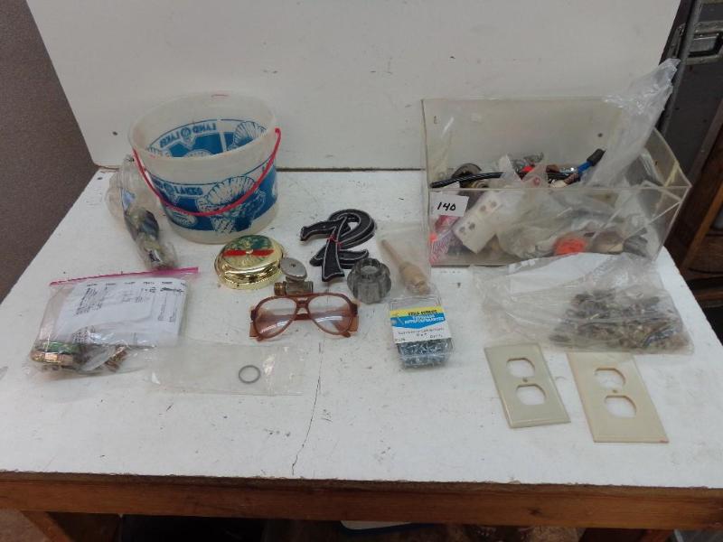 lot 140 image: Misc Bolts & Other Supplies Toi...