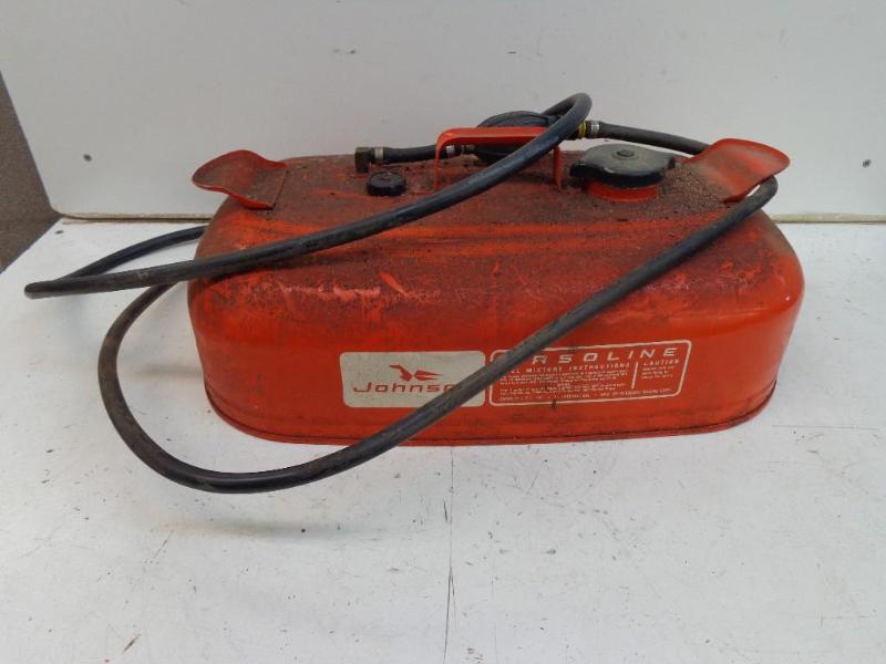 lot 15 image: Johnson 3 Gal Boat Gas Tank Outboar...