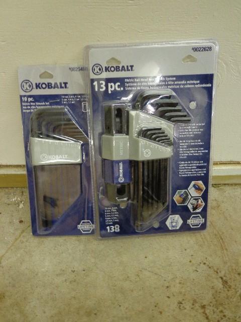 lot 161 image: Kobalt&nbspMetric Hex Wrenches 13 ...