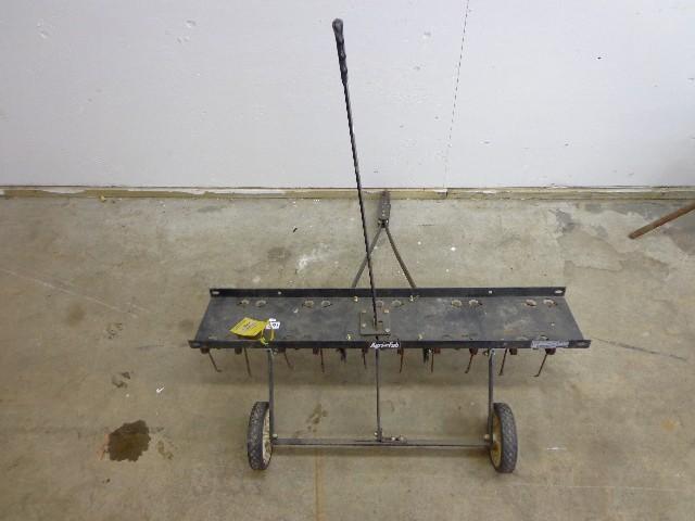 lot 169 image: Yard Dethatcher 40" Lawn Tine ...