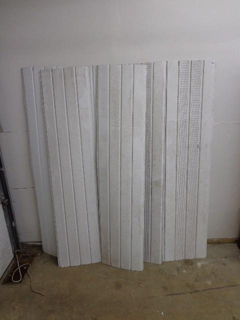lot 179 image: Sheet Metal Skirting 6 Foot Sheet M...