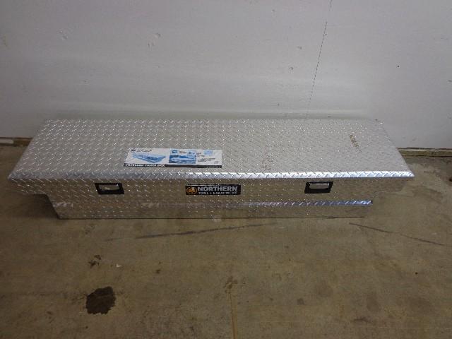 lot 185 image: 70" Aluminum Crossbed Truck Bo...