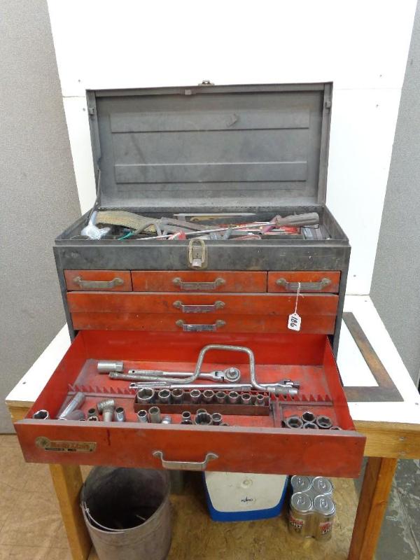 Rem Line Toolbox 6 Drawers Top Comp... | April Tool Auction | K-BID