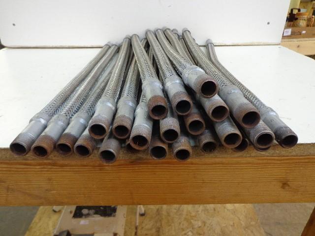 lot 20 image: 34" E-Flex Stainless Steel Br...