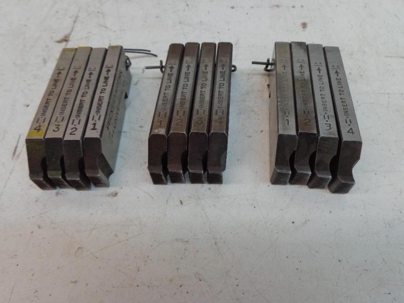 lot 58 image: Ridgid Pipe Threading Dies Ridgid N...