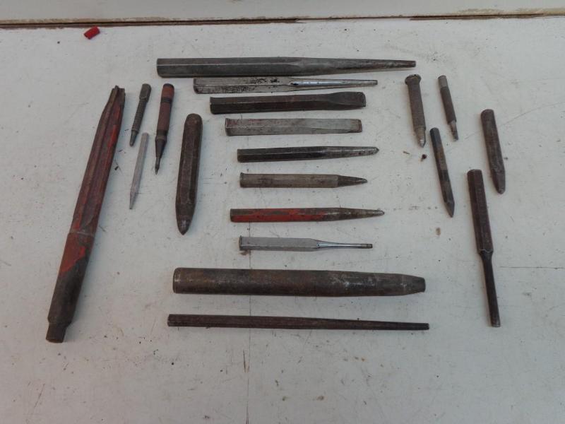 lot 75 image: Various Size Punches, Center Punch ...