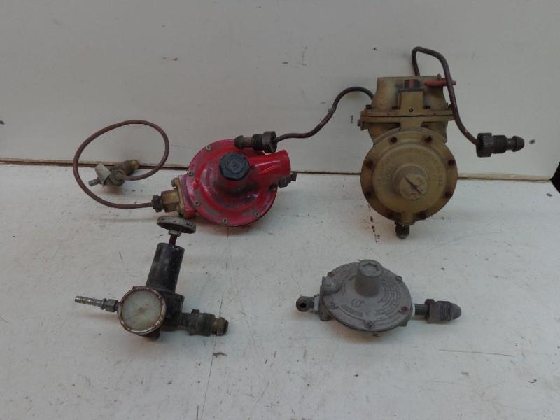 lot 80 image: Propane Regulators 3 Sized Regulato...