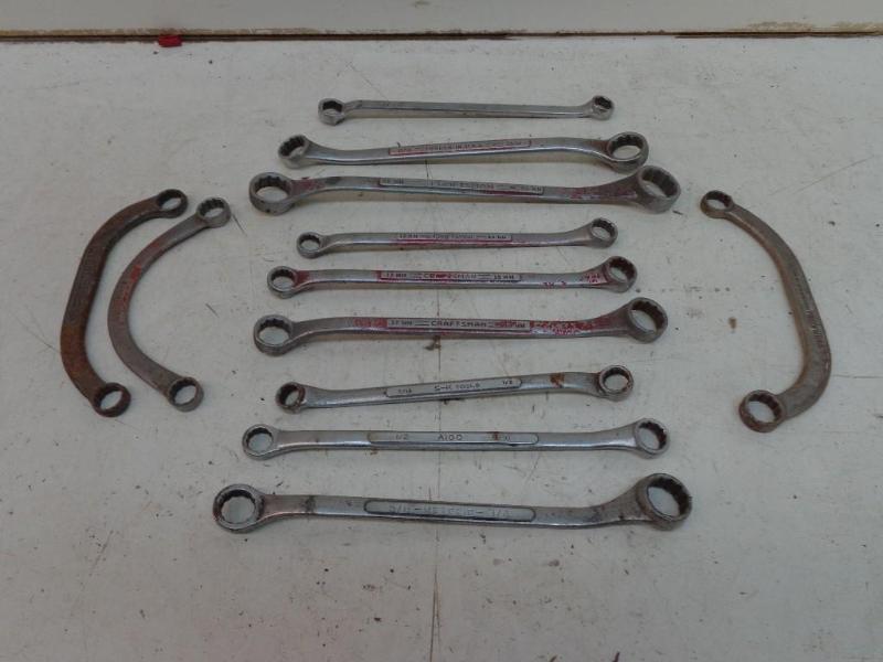 lot 88 image: Various Box End Wrenches 12mm - 14m...