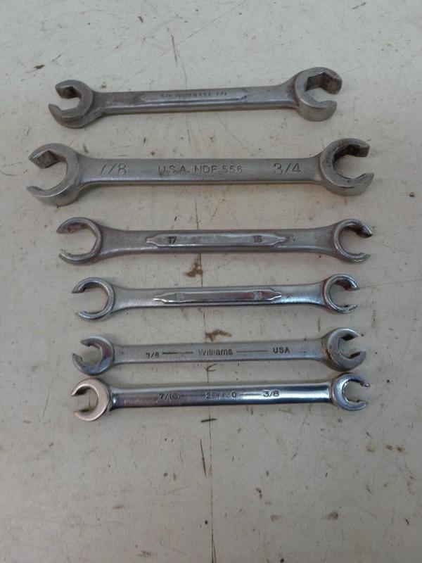 lot 92 image: Open End Hex Wrenchs Armstrong, Wil...