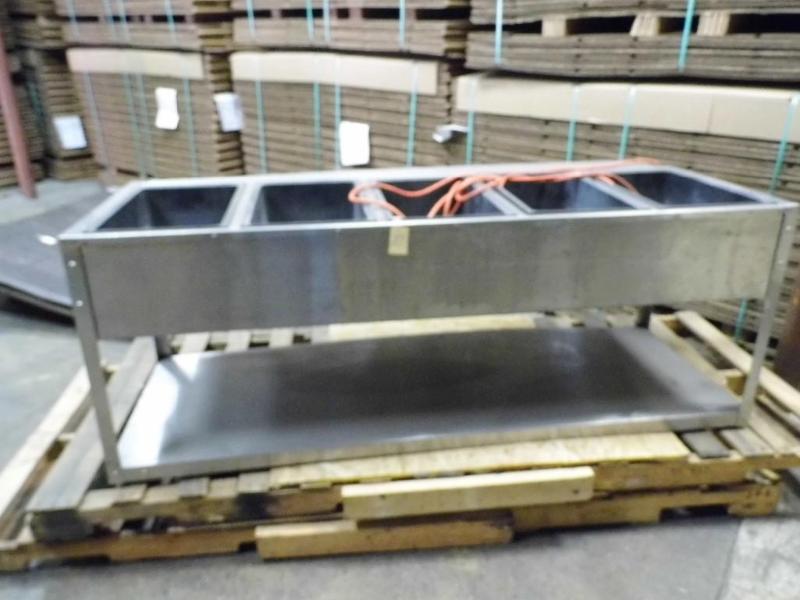 Stainless Steam Table - 75&quot x ...