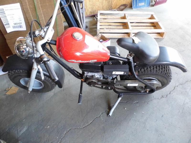 HawgTy 212cc Mini Bike. This unit h...