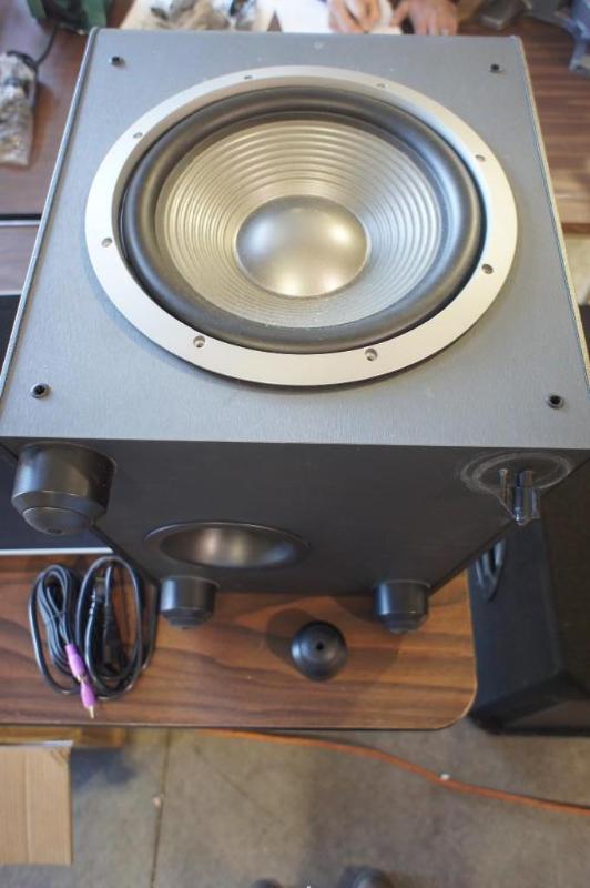 lot 16 image: JBL Sub-woofer Model #ES250P. Speak...