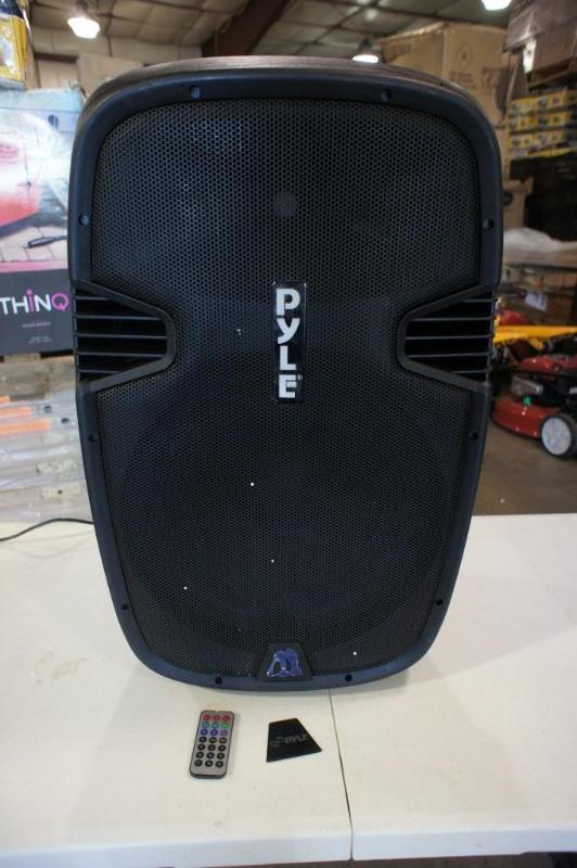 lot 2 image: Pyle Speaker Model# PPHP157A1. All ...